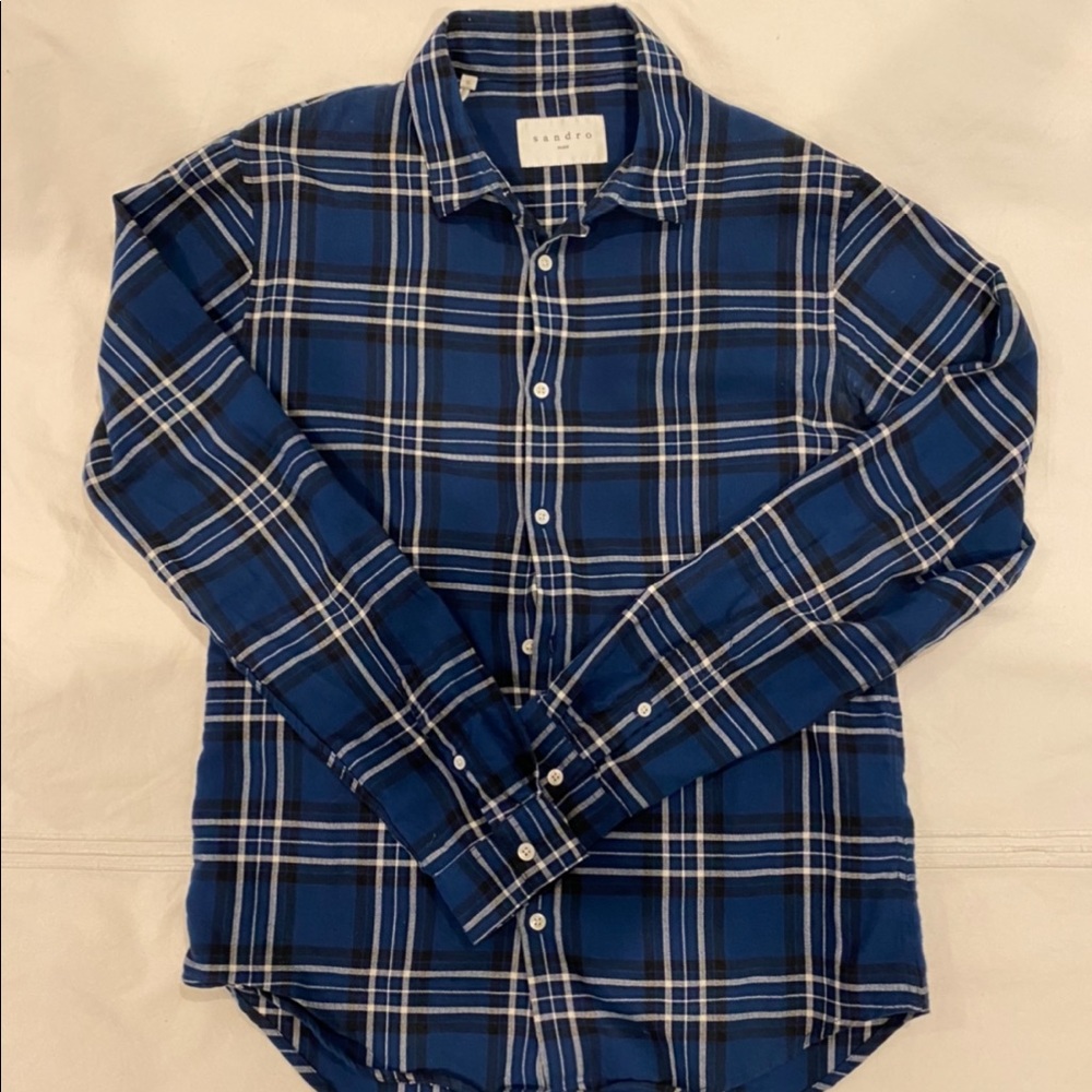 Sandro men’s button down shirt